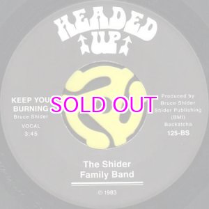 画像: The Shider Family Band / Keep you burning  45s 