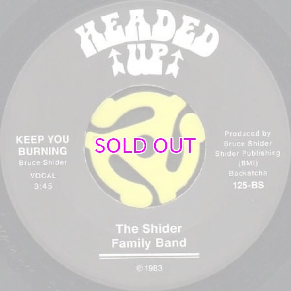 画像1: The Shider Family Band / Keep you burning  45s  (1)