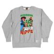 画像1: NIPPS x BBP “HIBAHIHI” Crewneck Sweat Shirt (1)