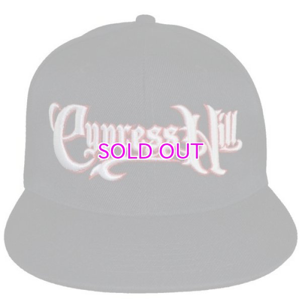 画像1: Cypress Hill "Script Logo" Black Snap Back Baseball hat (1)