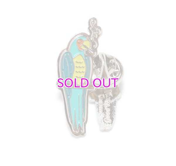 画像1: Good Worth & CO.Smoking Parrot Pin (1)