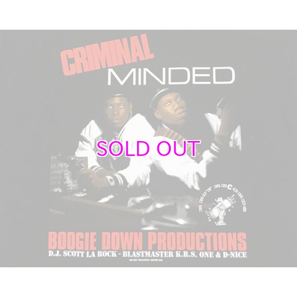 画像3: B-Boy Records x BBP "Criminal Minded" Tee (3)