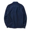 画像6: Lafayette CLASSIC WASHED DENIM FATIGUE SHIRT (6)