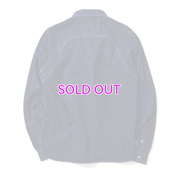 画像6: Lafayette CLASSIC WASHED DENIM FATIGUE SHIRT (6)