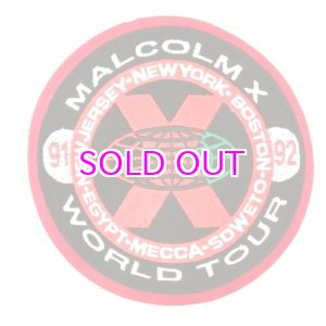 画像: 40 Acres by Spike Lee Malcom X official World Tour vintage Big Patch