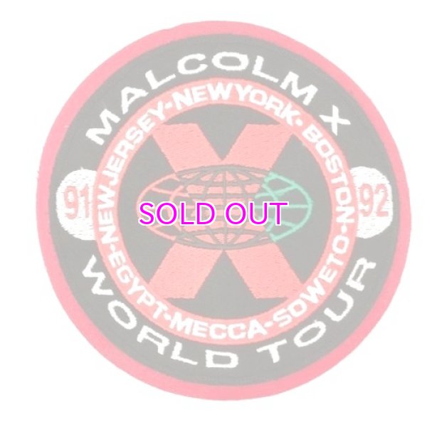 画像1: 40 Acres by Spike Lee Malcom X official World Tour vintage Big Patch (1)