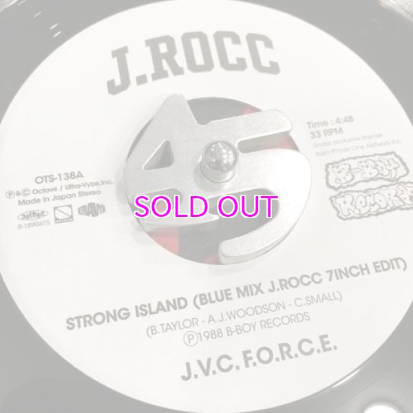 画像2: J.V.C. F.O.R.C.E. (EDIT BY J.ROCC) / STRONG ISLAND (BLUE MIX J.ROCC 7INCH EDIT) / STRONG ISLAND (ACAPELLA J.ROCC 7INCH EDIT) (2)