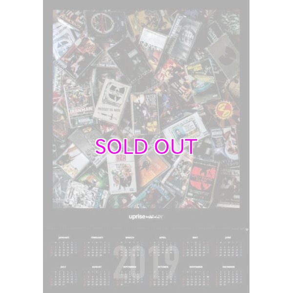 画像1: 2019 "THE W" CASSETTE CALENDAR by upriseMARKET (1)