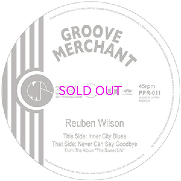 画像1: REUBEN WILSON / Inner City Blues / Never Can Say Goodbye 7inch (1)