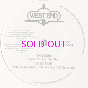 画像: JAKKI / YOU ARE THE STAR b/w CHUCK DAVIS ORCHESTRA /SPRIT OF SUNSHINE 7inch