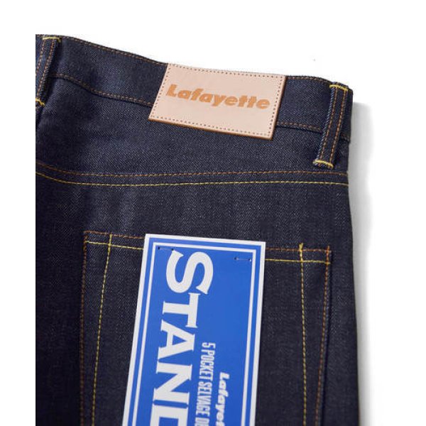 画像7: LAFAYETTE 5 POCKET SELVAGE DENIM PANTS - STANDARD FIT -  (7)
