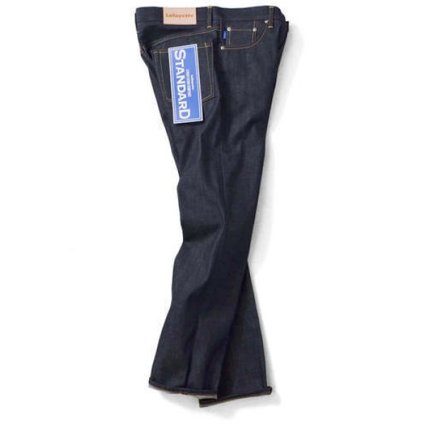 画像8: LAFAYETTE 5 POCKET SELVAGE DENIM PANTS - STANDARD FIT -  (8)