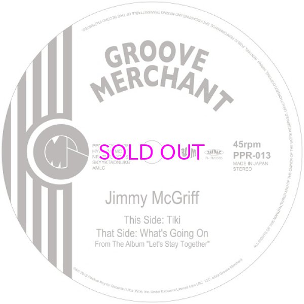 画像1: JIMMY MCGRIFF / Tiki / What's Going On 7inch (1)