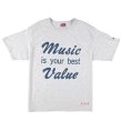 画像1: upriseMARKET Music is your best value Tee (1)