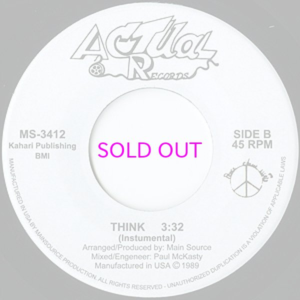 画像2: Main Source / Think 7inch   (2)