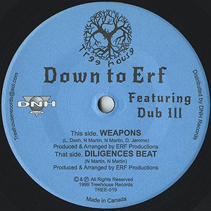 画像: Down To Erf / Weapons / Diligence Beat 7inch