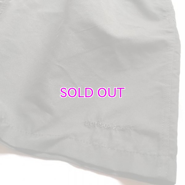 画像12: upriseMARKET Embroidery Logo Nylon Baggy Shorts (12)