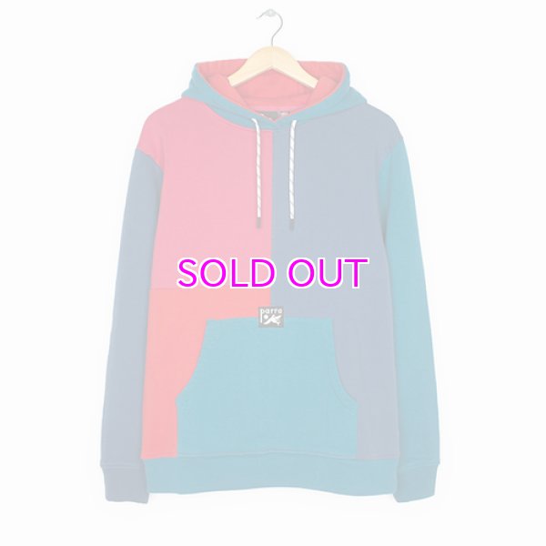 画像1: by Parra  COLORBLOCKED HOODED SWEATER  (1)
