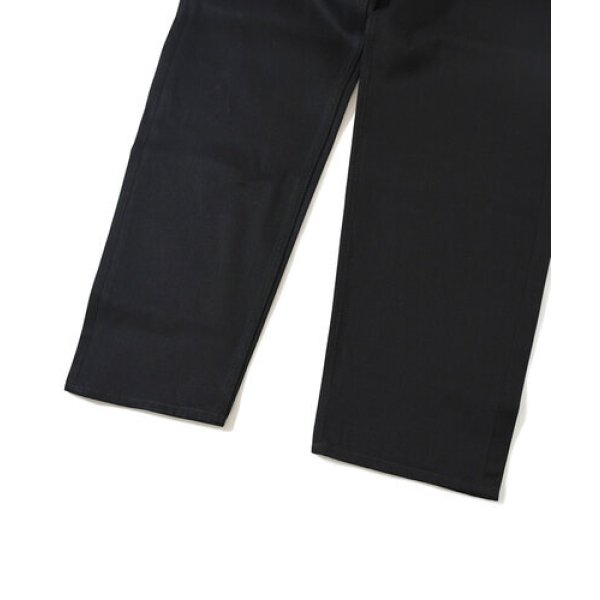 画像8: Lafayette 5 POCKET BLACK DENIM PANTS - BAGGIE FIT (8)