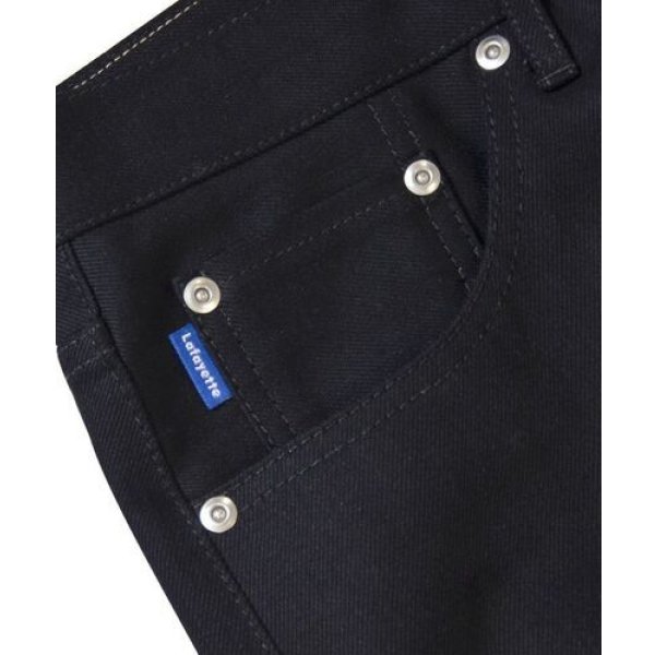 画像6: Lafayette 5 POCKET BLACK DENIM PANTS STANDARD FIT (6)