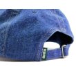 画像5: upriseMARKET Juke box Label Logo Denim Baseball Hat  (5)