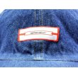 画像3: upriseMARKET Juke box Label Logo Denim Baseball Hat  (3)