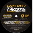 画像3: COUNT BASS D  / TOO MUCH PRESSURE 12" (3)