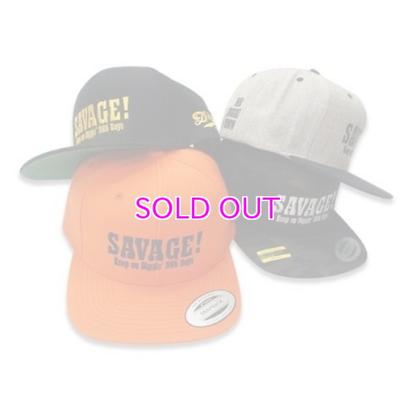 画像1: MURO×STILL DIGGIN' "SAVAGE!" SNAPBACK CAP  (1)