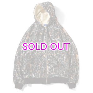 画像: LFYT REAL TREE CAMO WAFFLE LINER FULL ZIP HOODIE 