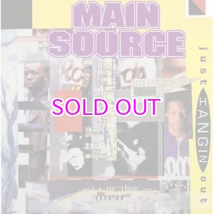 画像: MAIN SOURCE / JUST HANGIN' OUT b/w LIVE AT THE BARBECUE 7"