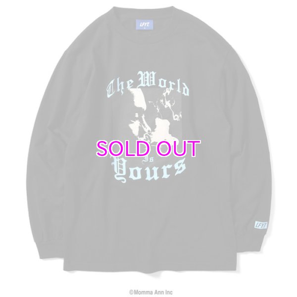 画像1: LFYT x NAS / WORLD IS YOURS L/S TEE  (1)