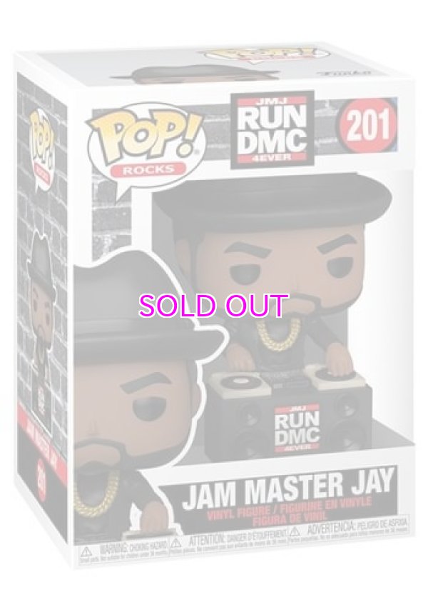 画像1:  FUNKO POP! ROCKS: RUN DMC JAM MASTER JAY (1)