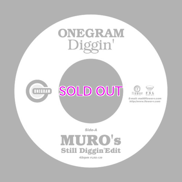 画像1: ONEGRAM / DIGGIN' (MURO'S STILL DIGGIN' EDIT) 7"  (1)