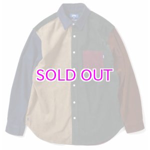 画像: LFYT / L LOGO BIG SILHOUETTE CORDUROY SHIRT