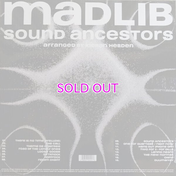 画像2: MADLIB / SOUND ANCESTORS (ARRANGED BY KIERAN HEBDEN) "LP"  (2)