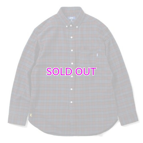 画像1: LFYT / L LOGO BIG SILHOUETTE PLAID SHIRT  (1)