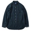 画像1: LFYT / L LOGO BIG SILHOUETTE PLAID SHIRT  (1)