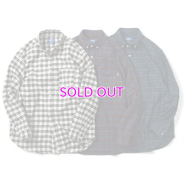 画像7: LFYT / L LOGO BIG SILHOUETTE PLAID SHIRT  (7)