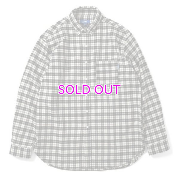 画像1: LFYT / L LOGO BIG SILHOUETTE PLAID SHIRT  (1)