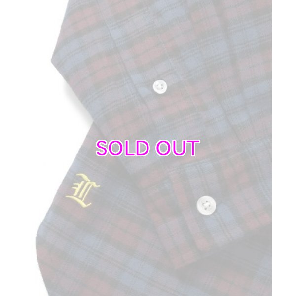 画像4: LFYT / L LOGO BIG SILHOUETTE PLAID SHIRT  (4)
