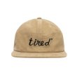 画像1: TIRED / SCRIPT CORD CAP (1)