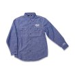 画像1: SD "Diggin♪" L/S CHAMBRAY SHIRT  (1)