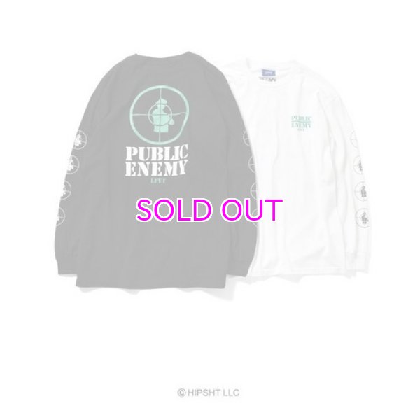 画像9: LFYT × PUBLIC ENEMY TARGET L/S TEE (9)