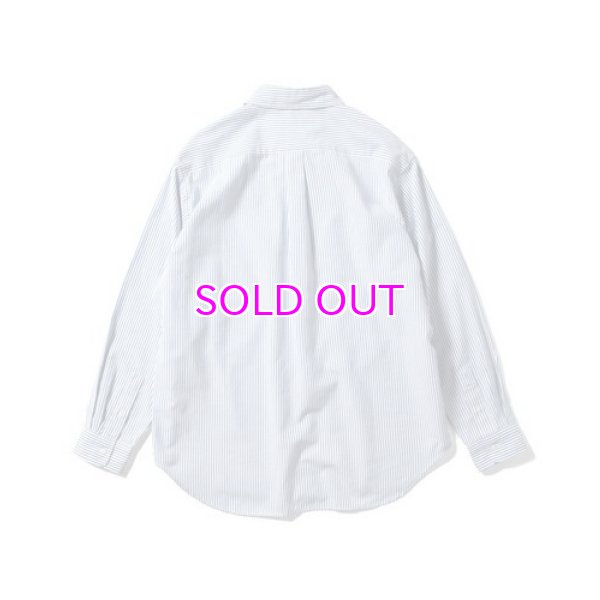 画像4: LFYT BIG SILHOUETTE STRIPED OXFORD SHIRT (4)