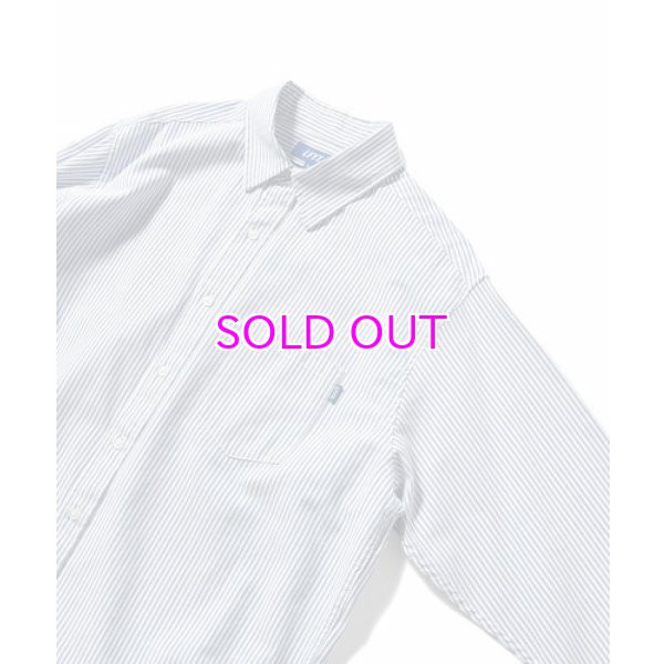 画像3: LFYT BIG SILHOUETTE STRIPED OXFORD SHIRT (3)