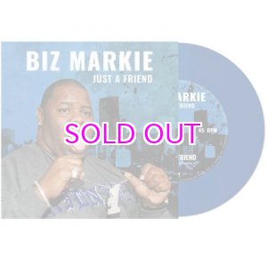 画像: BIZ MARKIE / JUST A FRIEND 7"(BLUE VINYL)