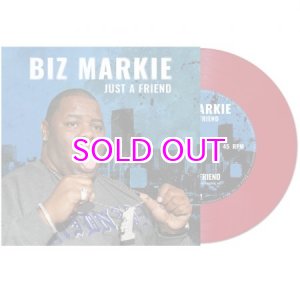 画像: BIZ MARKIE / JUST A FRIEND 7"(RED VINYL)