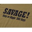 画像2: MURO×STILL DIGGIN' "SAVAGE!" TEE  (2)