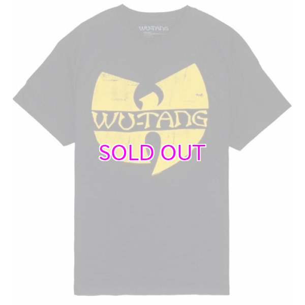 画像1: Wu-Tang Clan Distressed Logo Tee (1)