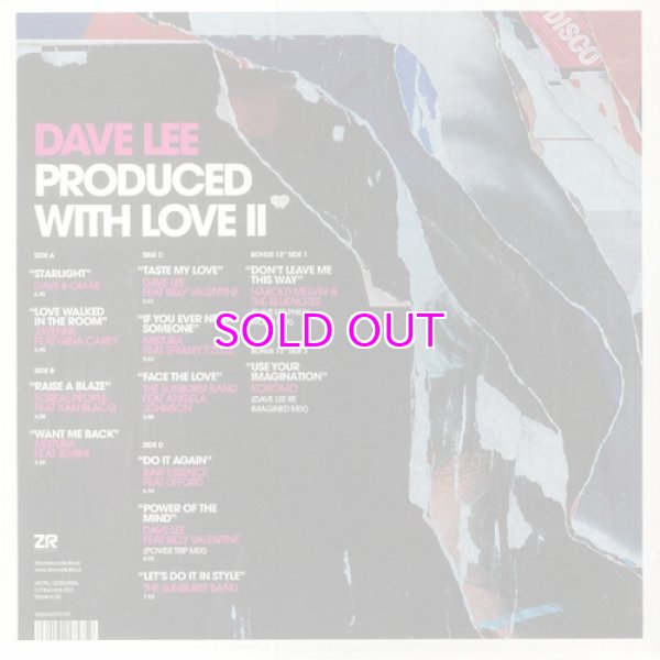 画像2: V.A. Dave Lee – Produced With Love II "3LP" (2)